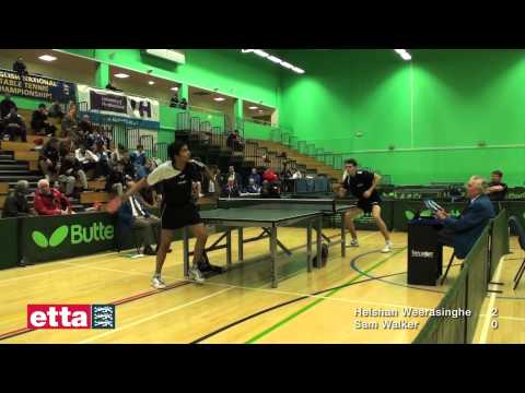 Junior Boys Singles Final - Sam Walker v Helshan Weerasinghe