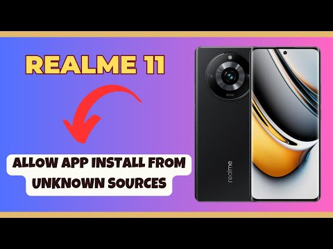 Realme 11 Allow App Install From Unknown Sources || App installation settings