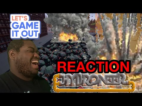 FLYING CARTS AND EXPLOSIONS HYDRONEER LETS GAME IT OUT REACTION