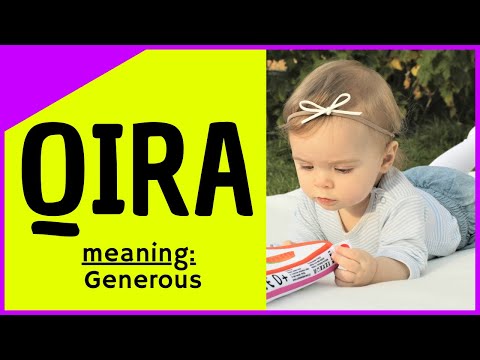 ✨ Qira - Qira Name Meaning – Qira Name Status - Indian baby girl names – Hindu baby girl names