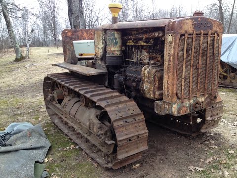 Caterpillar RD6 #2H1768 - How I Maintain a Non-Running Tractor That Spends All Its Time Sitting