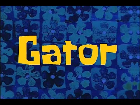 SpongeBob Production Music Gator