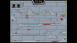 Can you beat 4 levels of Fireboy & Watergirl: Ice Temple in under 4 mins Day 7 of #12DaysofCoolmath