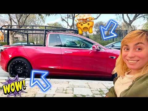 Tesla Model 3 Conversion! Truckla The First Tesla Pickup Truck!