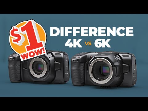 Blackmagic Pocket 4K vs 6K – $1 Difference Which Should You Buy?