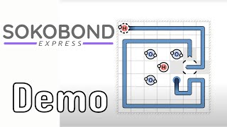 Chemistry and Trains?! Sokobond meets Cosmic Express | Sokobond Express | Demo