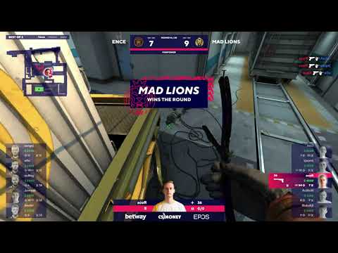 Jammpi triple , acoR quadro in pistol show @BLAST| MAD Lions vs ENCE | TRAIN