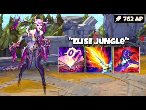 ELISE JUNGLE BUT BOTH MY TEAM AND ENEMY TEAM HATED ME