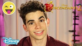 Descendants 2 | Carlos by Cameron Boyce Interview | Official Disney Channel UK video