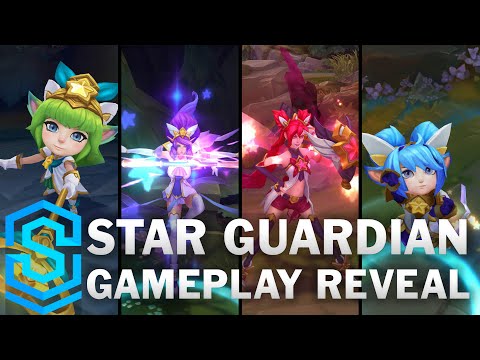 Star Guardian Jinx, Poppy, Lulu, Janna | Gameplay Reveal