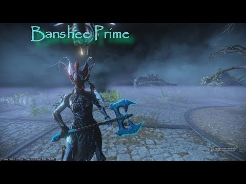 Wareframe Gameplay (Banshee Prime)