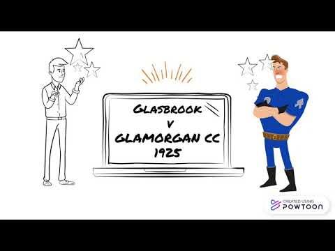 Glasbrook v Glamorgan CC 1925