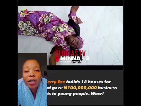 PASTOR JERRY EZE built 18 houses for widows and gave #100 millions Naira to the youth