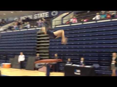 Camilla Opperman Vault 2014, Yale Gymnastics
