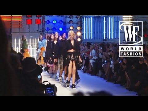 Front Row MSGM Spring-Summer 2016 Milan Fashion Week