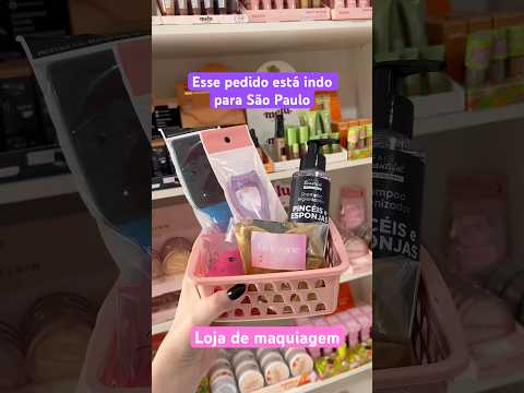 Pedido saindo de Batatais e indo direto para São Paulo! 💖🤩 #foryou #lojademaquiagem