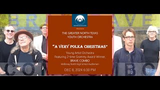 A VERY POLKA CHRISTMAS - BRAVE COMBO WITH THE YOUNG ARTIST ORCHESTRA