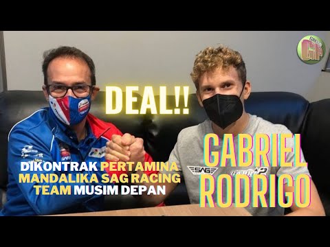 GOSSIPGP - Gabriel Rodrigo gabung Pertamina Mandalika SAG team tahun depan