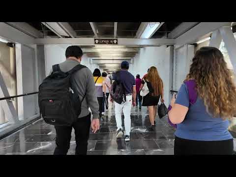 Estación Chabacano, transbordo de Línea 2 a Línea 9 - STC Metro CDMX