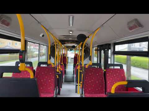 Gamla Uppsala Buss 218 - Linje 22 Jordgubbsgatan till Uppsala Business Park norra