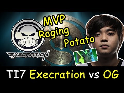 Dota2 The International 2017: OG (Dire) vs Execration (Radiant) highlights