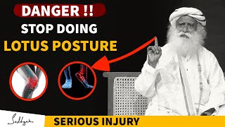 Beware | Yoga Can Harm You | Sitting Position | Posture | Sadhguru On Yoga