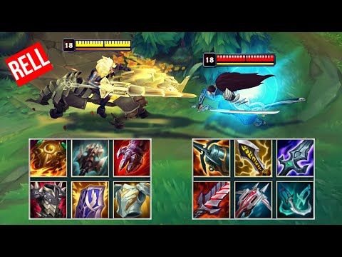 RELL vs YASUO S11 FULL BUILD FIGHTS & Best Moments!