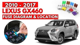 Lexus GX460 (2010 to 2017) Fuse Box Diagrams & Location User Guide