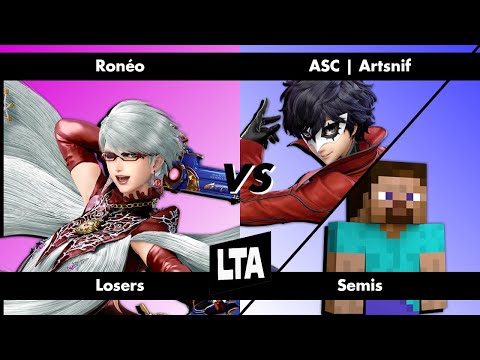Low Tier Arena #8 Losers Semi-Final Ronéo (Bayonetta) vs Artsnif (Joker/Steve)