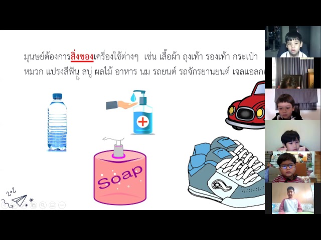 Online Classroom - Social Thai ป.1  วันที่ 11 มกราคม 2564