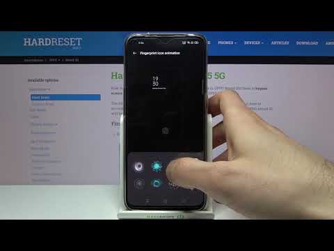 How to Change Fingerprint Sensor Animation in OPPO Reno 5 5G?