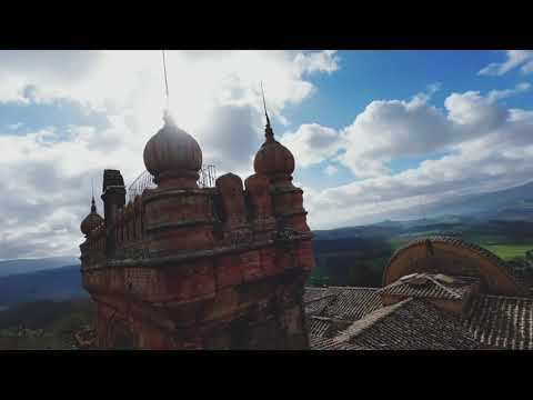 cinematic drone fpv Sammezzano's Castle