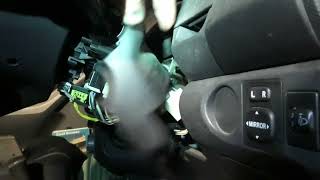 Toyota Yaris airbag and steering wheel how to remove air bag 2006 2007 2008 2009 2010 2011