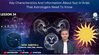 astrology lesson 34 : 