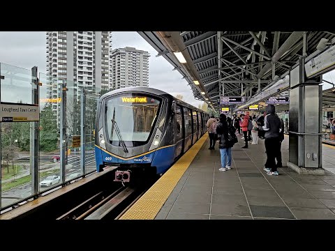 4K Riding Vancouver SkyTrain | Expo Line from New Westminster to Burnaby  Lougheed Town Centre 2021