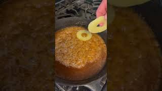 Easy Pineapple Upside Down Cake in a Cast Iron Skillet | Let’s Go!