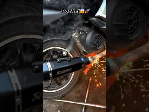 Ntorq Akrapovic Exhaust install fire Sound