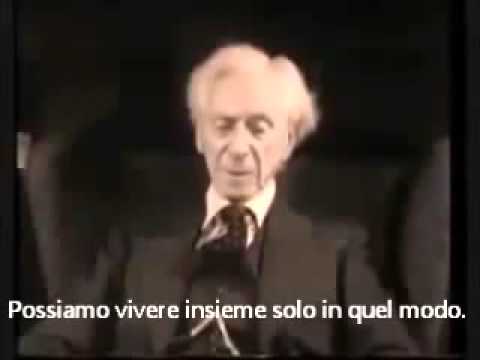 MESSAGGIO DI BERTRAND RUSSELL AI POSTERI
