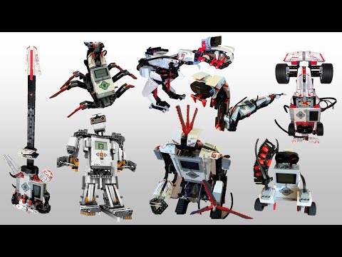 My Lego Mindstorms EV3 and NXT Robot Creations | Koushik | #stemeducation #lego