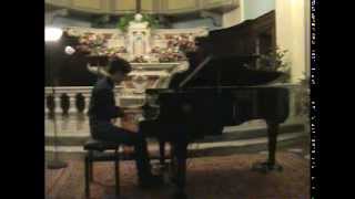 preview picture of video 'Niccolò Sansalone - J. S. Bach: Partita No.1 in Sib Maggiore, Preludio-Allemanda'