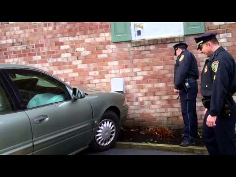 Wellesley Police Car vs. Building 422 Worcester St 11/26/11