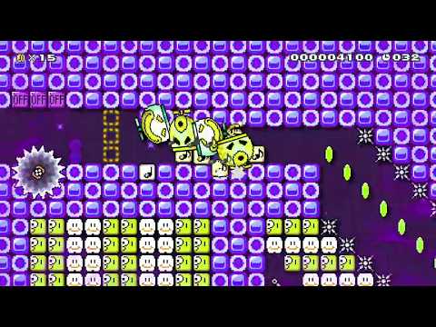 Icy Tundra Speedrun [40s] by CHOPPERS - Super Mario Maker 2 - No Commentary 1bz