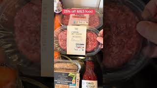 25% off M&S food with Ocado #bargain