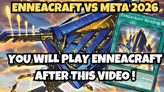THE CORRECT WAY TO PLAY ENNEACRAFT! | Enneacraft Vs Meta 2026 Master Gameplay| Yu-Gi-Oh! Master Duel
