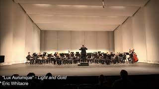 CHS Concert Band as part of NAU Symphonic Band's Rituals 2/18/20