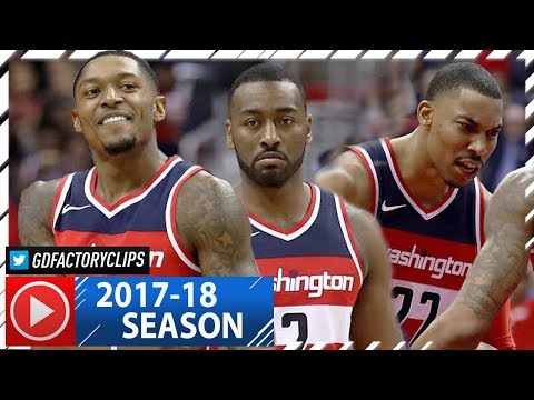 John Wall, Bradley Beal & Otto Porter Jr. SICK Highlights vs Pistons (2017.10.20) - SHOWTIME!