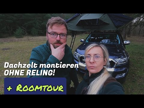 DACHZELT montieren OHNE Reling | Roomtour Arcta Viator Pro 160