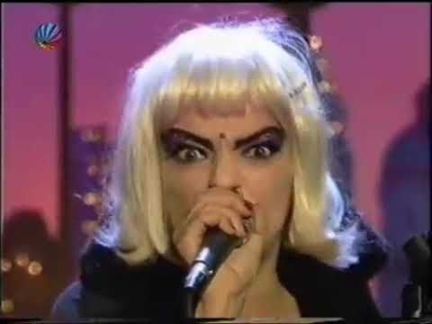 NINA HAGEN 1995 "Tiere" live "Harald Schmidt Show" GERMAN TV #ninahagen