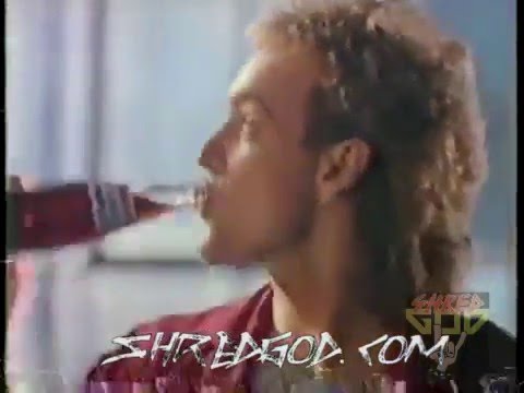 vinnie moore pespi 80s commercial
