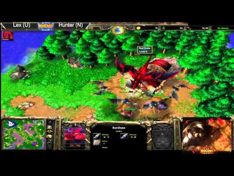 Wc3 Lex (U) vs Hunter (N)